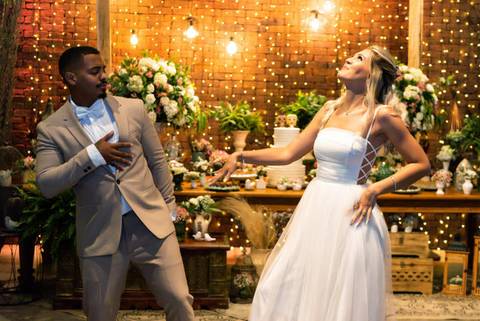 fotografia de casamento do casal Beatriz e Victor no Sítio São Jorge - espaço Vdara em São Bernardo do Campo em São Paulo'