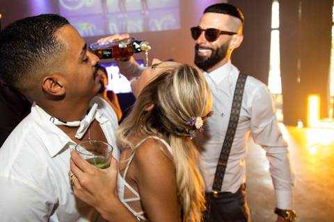 fotografia de casamento do casal Beatriz e Victor no Sítio São Jorge - espaço Vdara em São Bernardo do Campo em São Paulo'