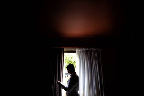 making of do noivo no Sítio São Jorge- espaço Vdara, casamento Beatriz e Victor no sítio São Jorge - espaço Vdara em São Bernardo do Campo- SP'