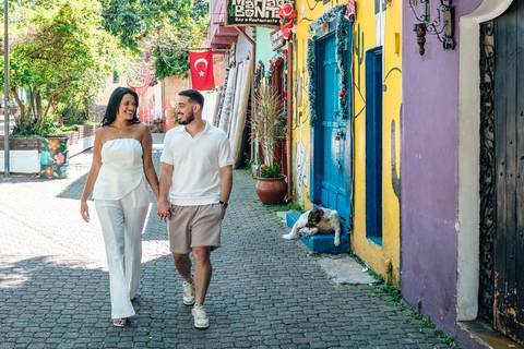 Ensaio pré wedding em Embu das Artes em SP da Ana e Caio, fotógrafo de pré wedding em Embu das Artes-SP'