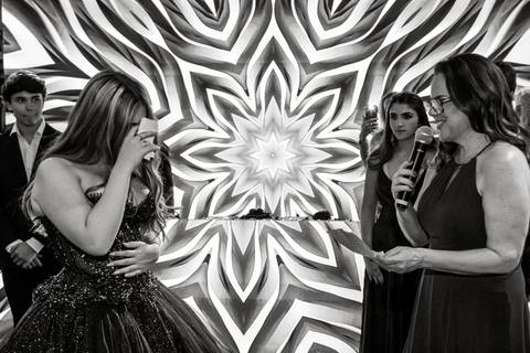 Festa de 15 anos realizada no espaço Fairbanks'