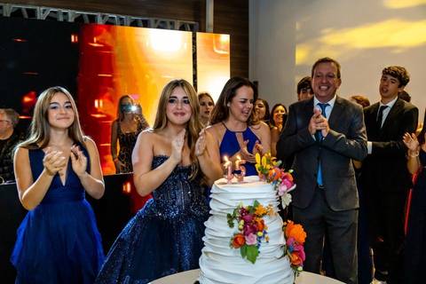 Festa de 15 anos no espaço Fairbanks'