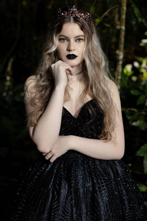 Ensaio fotográfico de debutante no Jardim Anália Franco em São Paulo- SP'