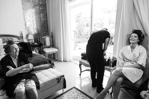 Making of da noiva em Santana de Parnaíba- SP'