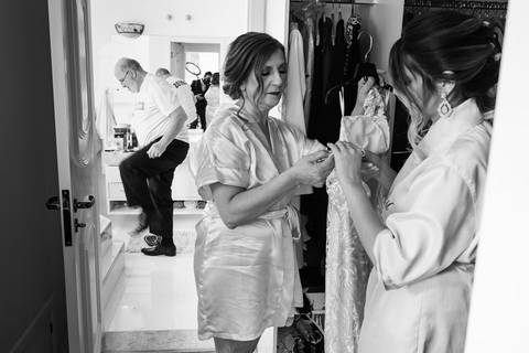 Making of da noiva em Santana de Parnaíba- SP'