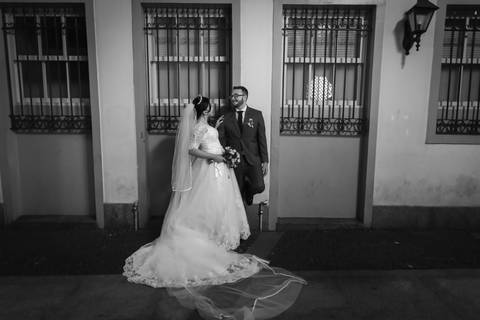 Fotografia de Casamento no Centro Histório de Santos '
