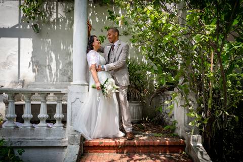 Fotografia de Casamento feita na Pinacoteca de Santos '