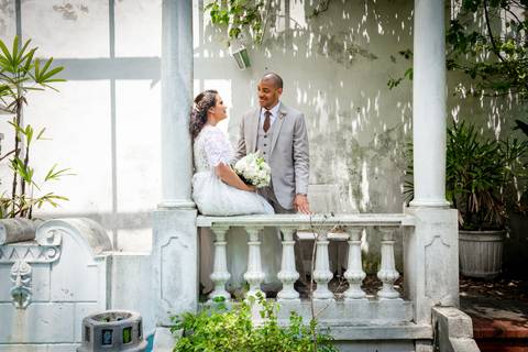 Fotografia de Casamento feita na Pinacoteca de Santos '