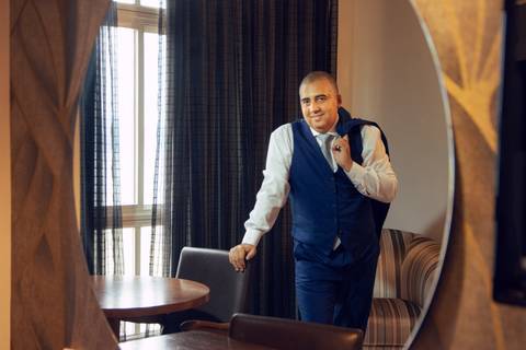 Making Of do Noivo em Hotel'