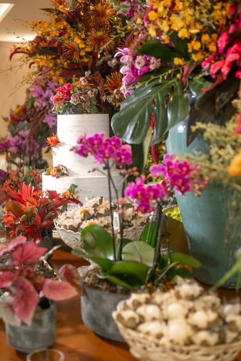 Decoração de Casamento, bolo de casamento Buffet Hedwig Santos'