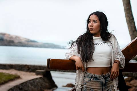 Ensaio de 15 anos de Maria Aline - Guarujá com o Fotógrafo Ricardo Di Blazi'