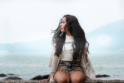 Ensaio de 15 anos de Maria Aline - Guarujá com o Fotógrafo Ricardo Di Blazi'