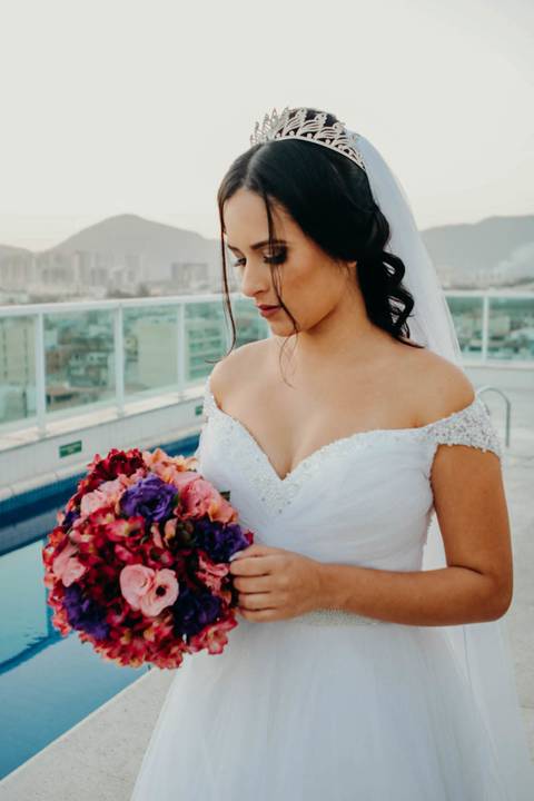 Momento da noiva - Atlântico Sul Hotel'