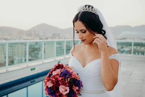 Momento da noiva - Atlântico Sul Hotel'