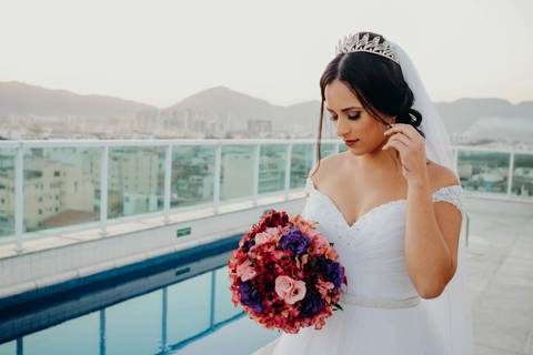 Momento da noiva - Atlântico Sul Hotel'