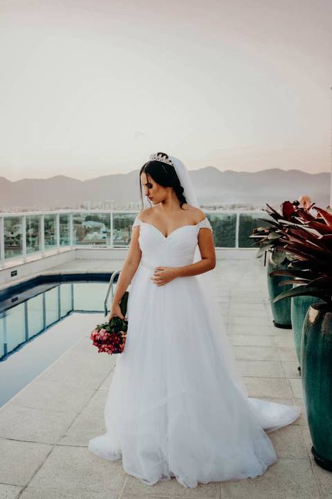 Momento da noiva - Atlântico Sul Hotel'