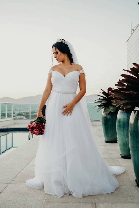 Momento da noiva - Atlântico Sul Hotel'