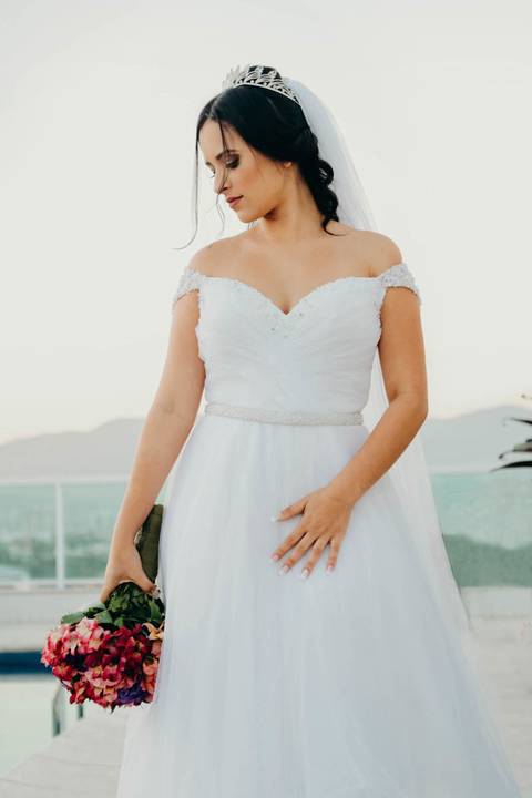 Momento da noiva - Atlântico Sul Hotel'