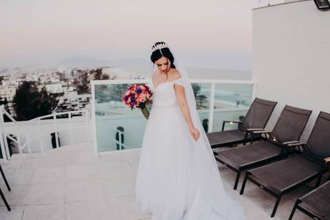 Momento da noiva - Atlântico Sul Hotel'