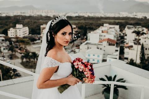 Noiva com vista Urbana'