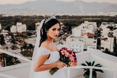 Noiva com vista Urbana'