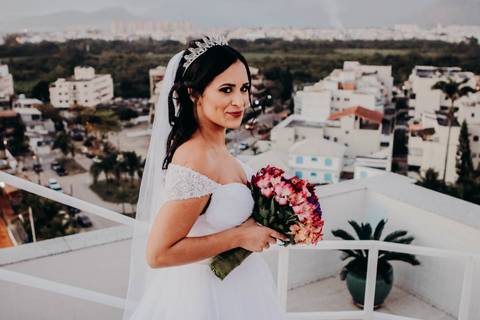 Noiva com vista Urbana'