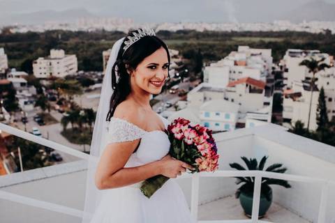 Noiva com vista Urbana'