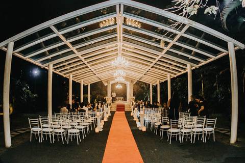 Vista Noturna Salão Solar Macembu'