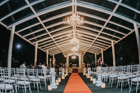 Vista Noturna Salão Solar Macembu'