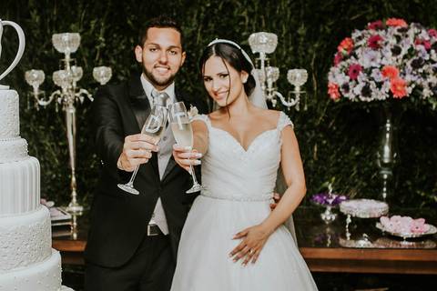 Noivos - Salão Solar Macembu'