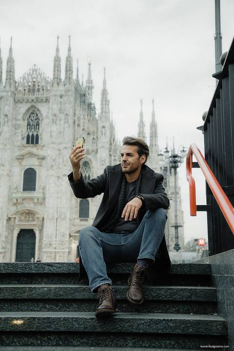 fotografo na italia milao monza brasileiro casamento artista famoso visual artist milan via brera ensaio fotos inverno photographer leonardo algozzino marcello dellova'