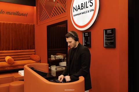 milano fotografo evento Fotografo economico eventi Massimo Boldi Due nabils hammam nails spa reels videomaker leonardo algozzino new gig promotion'