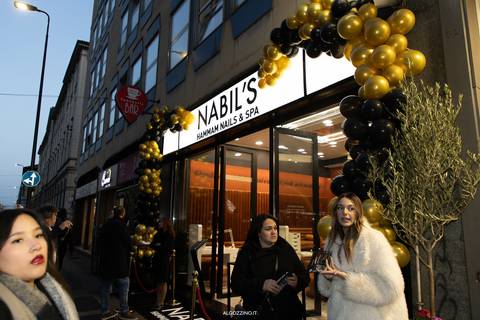 milano fotografo evento Fotografo economico eventi Massimo Boldi Due nabils hammam nails spa reels videomaker leonardo algozzino new gig promotion'