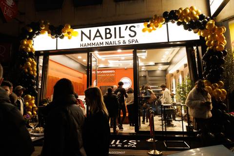 milano fotografo evento Fotografo economico eventi Massimo Boldi Due nabils hammam nails spa reels videomaker leonardo algozzino new gig promotion'