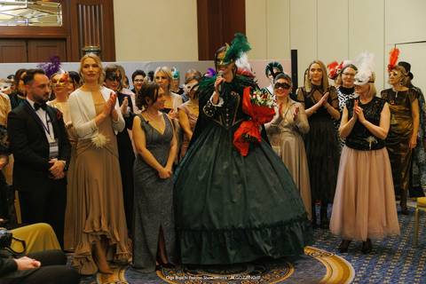 olga bianchi fashion show venezia fotografo leonardo rodrigues algozzino carnevale Hilton Molino Stucky Venice brasileiro sfilata fashion '