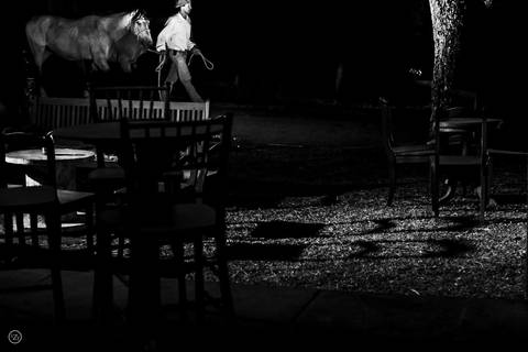 Formatura Direito Pelotas RS Associação Rural veio gente a cavalo'