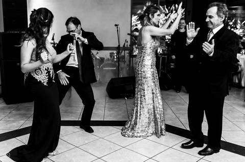 Formatura Psicologia Murano começando a festa'