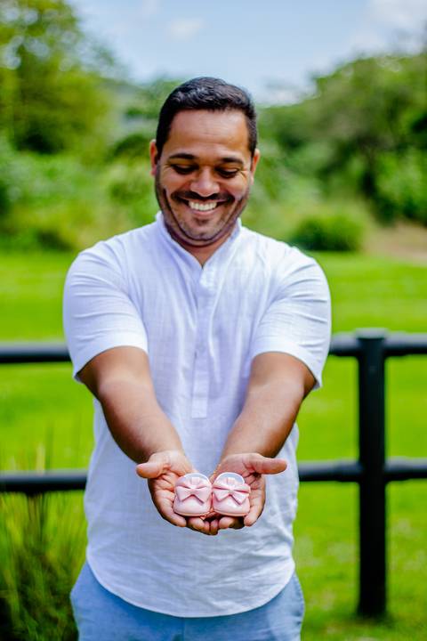 Ensaio gestante - Guararema - Estação Ferroviária de Luís Carlos/SP'