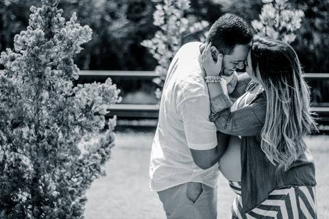 Ensaio gestante - Guararema - Estação Ferroviária de Luís Carlos/SP'