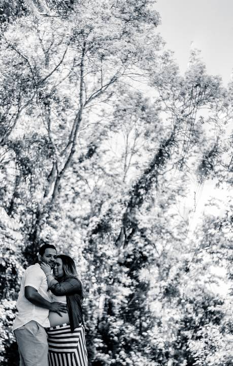 Ensaio gestante - Guararema - Estação Ferroviária de Luís Carlos/SP'