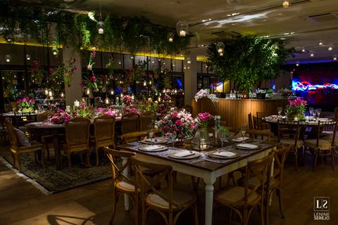 decoração do casamento'