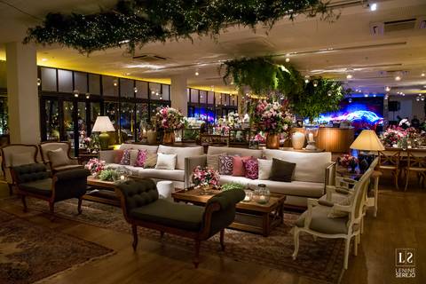 decoração do casamento'