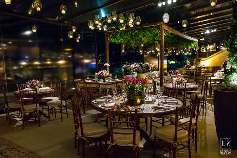 decoração do casamento'