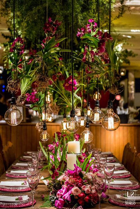 decoração do casamento'