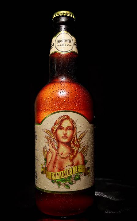 Cerveja Emmanuelle - Brother Brew; '