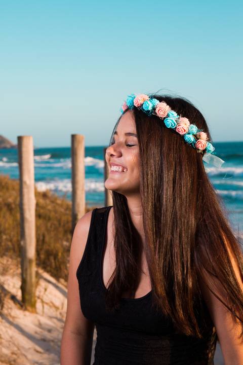 foto com sol  debutante '