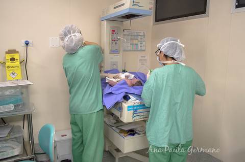 Fotografia de parto - Hospital Nipo Brasileiro'