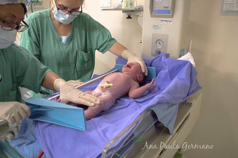 Fotografia de parto - Hospital Nipo Brasileiro'