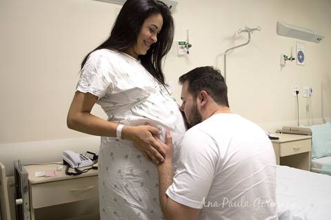 Fotografia de parto - Hospital Nipo Brasileiro'