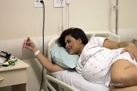 Fotografia de parto - Hospital Nipo Brasileiro'